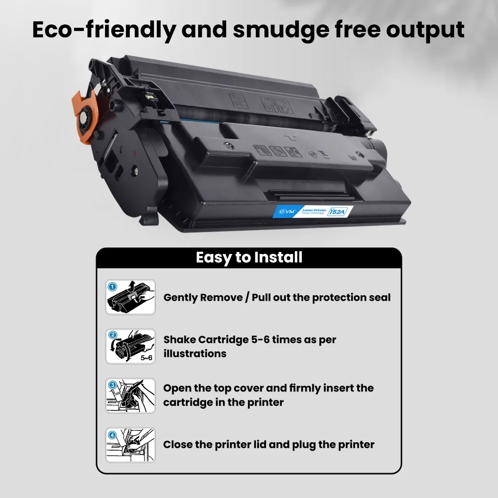 EVM Compatible Laser Cartridge For HP 152A Without Chip view 5